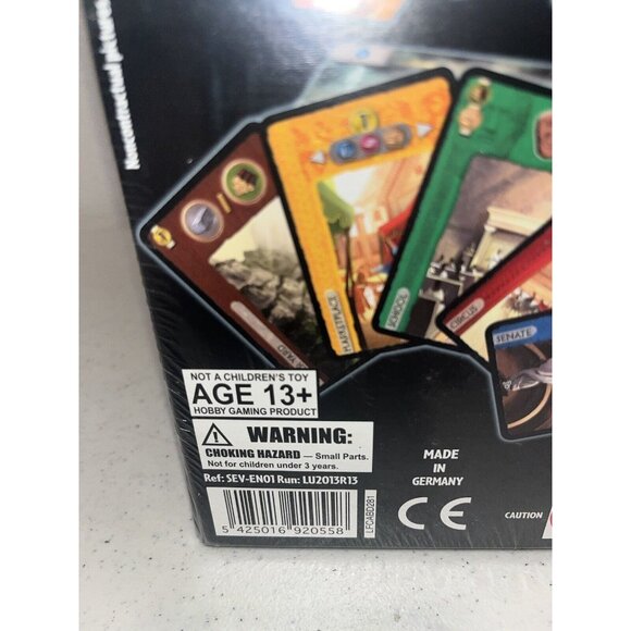 7 Wonders Strategy Board Game Antoine Bauza Repos Production LFCABD281 SEV-EN01 - Picture 5 of 11